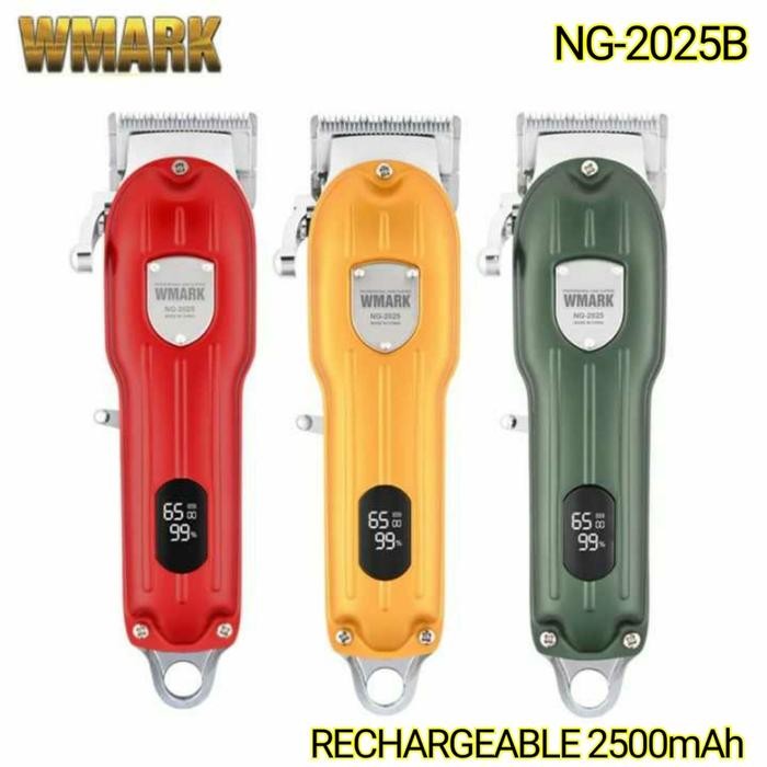 WMARK NG-2025B Professional Rechargeable Hair Clipper Alat Cukur 2025B