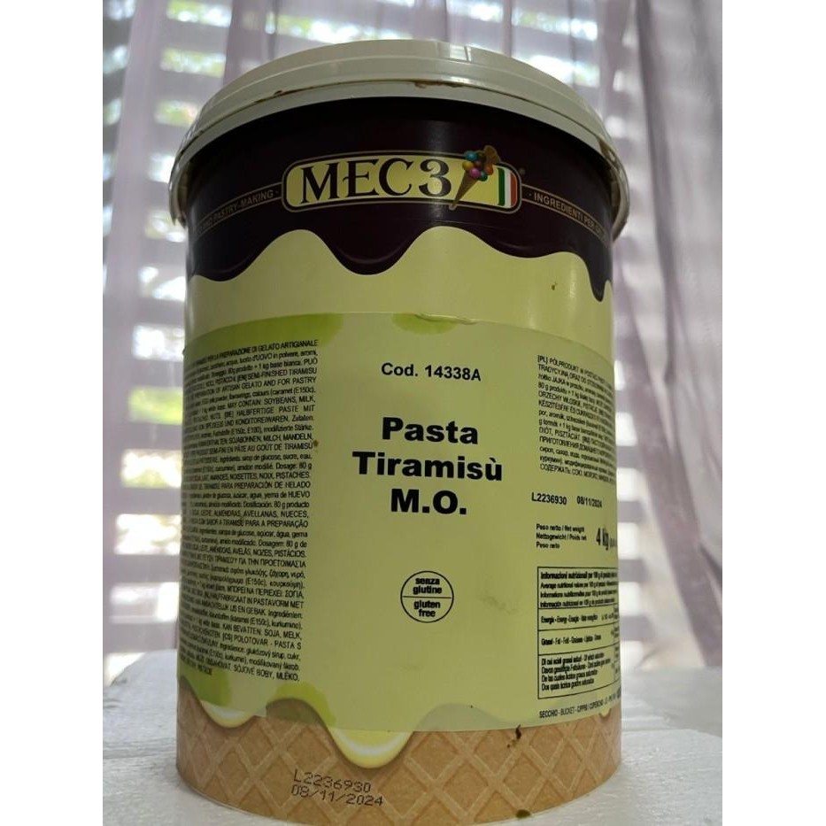 

MEC3 Pasta Tiramisu Paste Gelato Cake Cream Filling