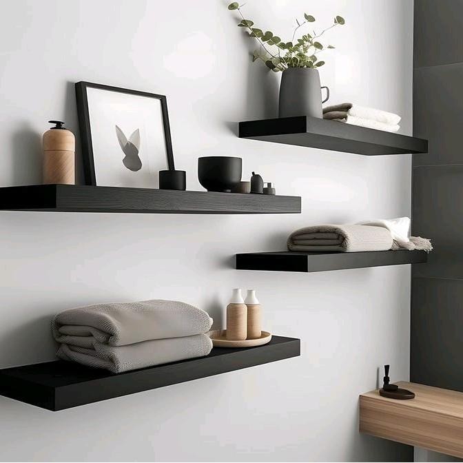 

New RAK AMBALAN DINDING SERBAGUNA RAK FURNITURE AMBALAN HIASAN DEKORASI DINDING RAK SERBAGUNA/RAK