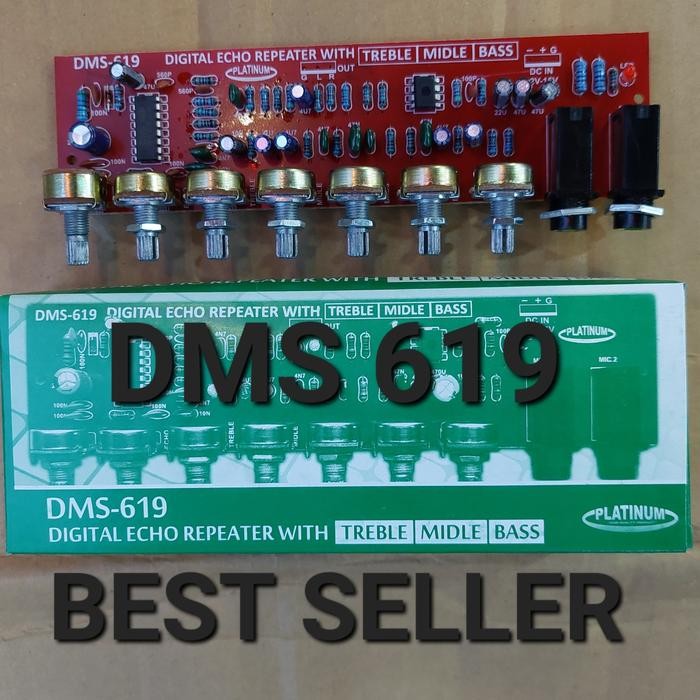 Pilihan- Digital Echo Repeater With Tone Control Mic Kontrol Dms 616 Dms616