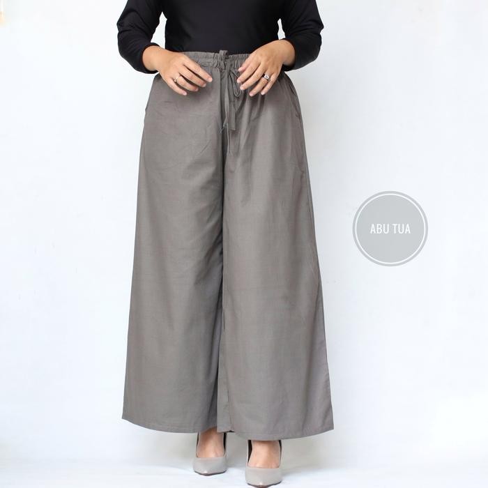 Pilihan- Kulot Jumbo Premium Xxl Model Lurus Bahan Cigaret Katun