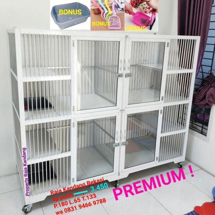 kandang kucing paling murah sejabodetabek (Raja kandang bekasi)