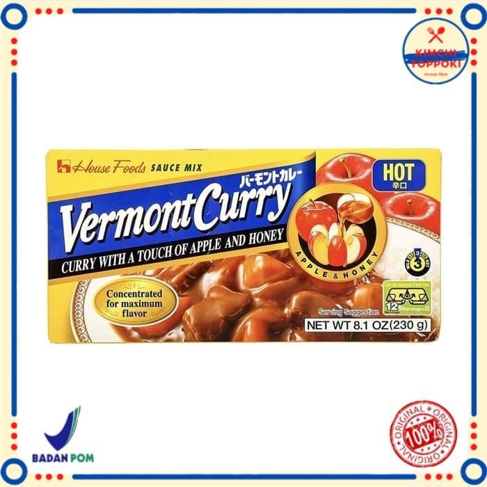 

Stok Baru House Vermont Curry Jumbo Hot 230 GR
