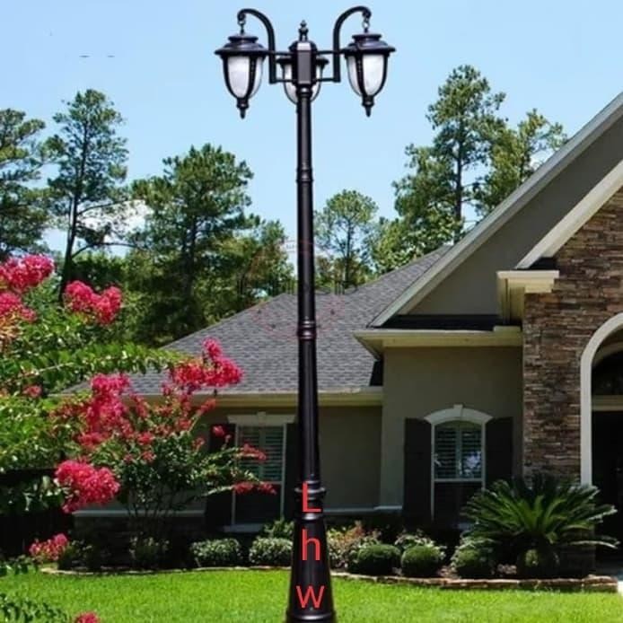 Lampu hias taman tiang 4031 dekorasi taman