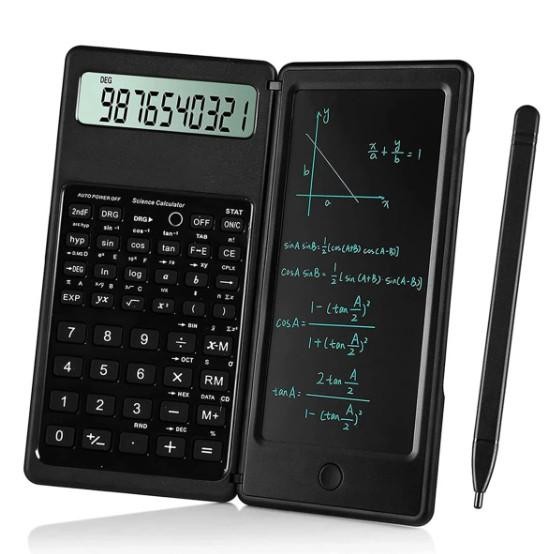 

Calculator Lipat ilmiah Scientific E-Writer LCD Note Pen S9
