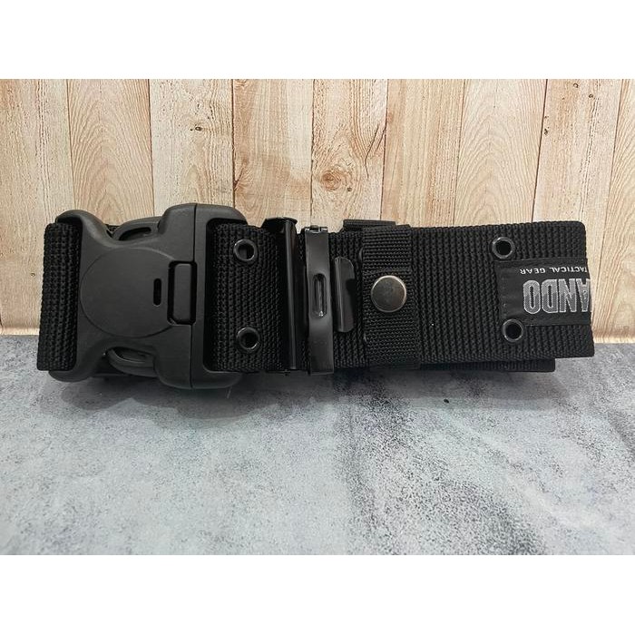 Pilihan- Kopel Commando - Kopel Import - Kopel Tactical-Sabuk Tactical - Hitam