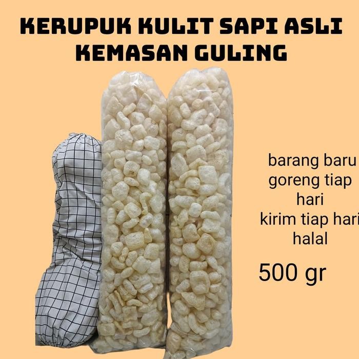 

Pilihan- Kerupuk Kulit Sapi Asli Solo Spesial 500G , Camilan Rambak Kulit Sapi , Dorokdok Halal
