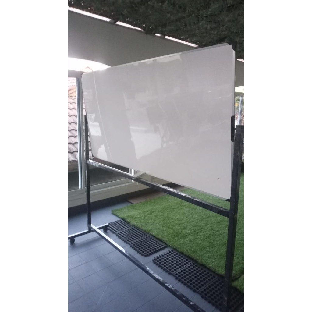 

Whiteboard standing 100 x 200 cm non magnet
