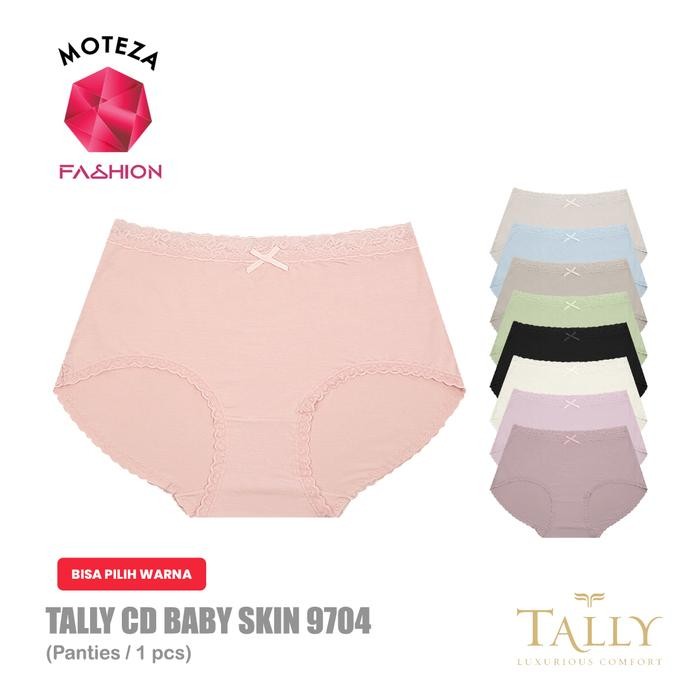 OFR3  Tally 9705 ; 2087 ; 9074 ; 9084 ; 9704 Cd Celana Dalam Wanita Baby Skin - Super Lembut
