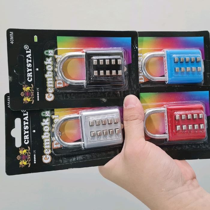 New Gembok Digit Password 8 Digit Nomer 10 Nomer