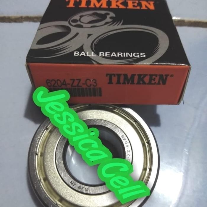 BALL BEARING 6204 ZZ C3 TIMKEN / 6204-2Z-C3 TIMKEN