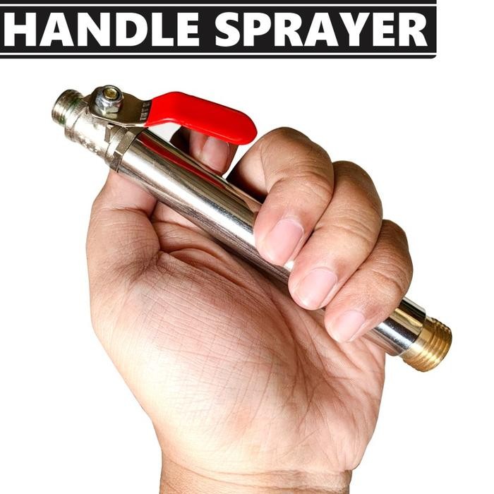 PAKET STIK SPRAYER ELEKTRIK HANDEL STAINLESS BONUS 3 NOZZLE SPRAYER