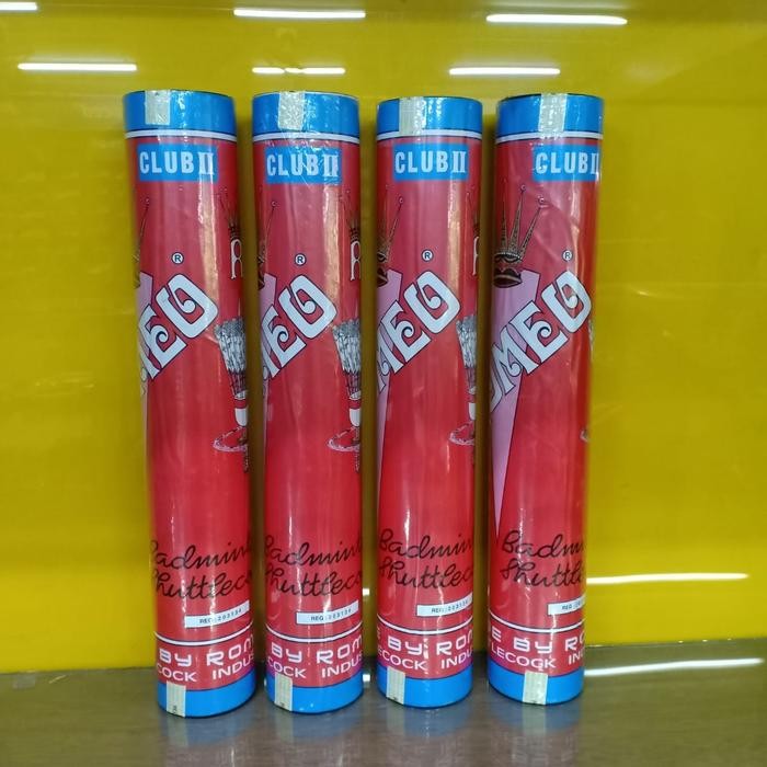 shuttlecock romeo merah II / kok badminton romeo merah II