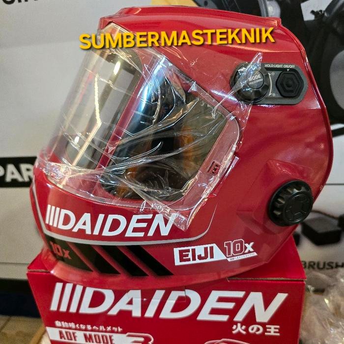 Terbagus Kedok Las Otomatis Daiden Eiji 10 X Topeng Las Helmet Autodark Daiden Eiji 10X Terlariss 