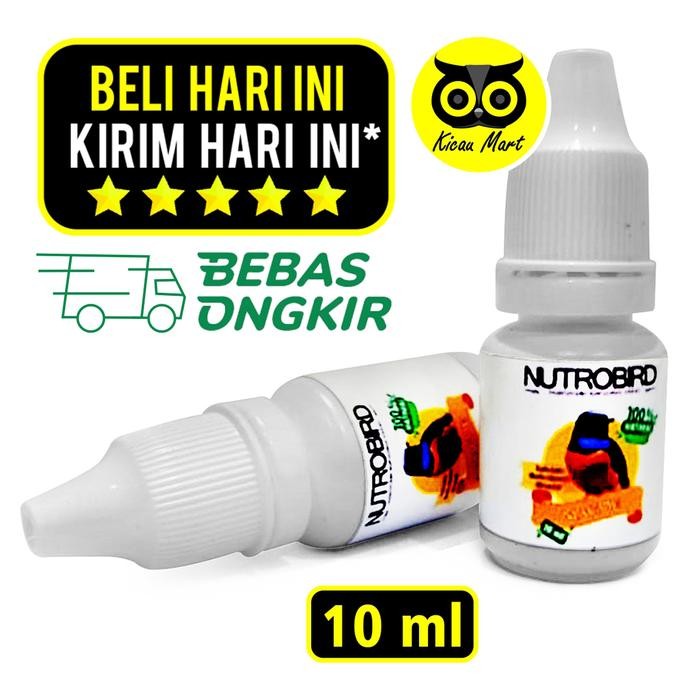 ces0- Nutrobird Murai Vitamin Obat Penggacor Burung Murai Doping Gacor Nomr