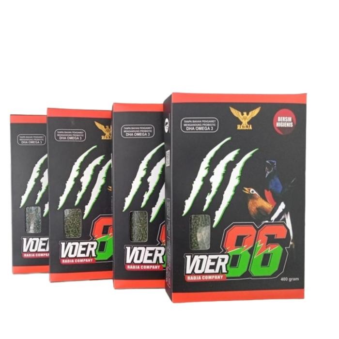 ces0- Pakan Voer 86 Pr3Mium Hijau -Pakan Burung Murai Radja Company-