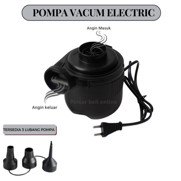 mhho- Pompa Angin Listrik - Kasur Angin Bisa Sedot - Pompa Angin Listrik Electric - Kasur