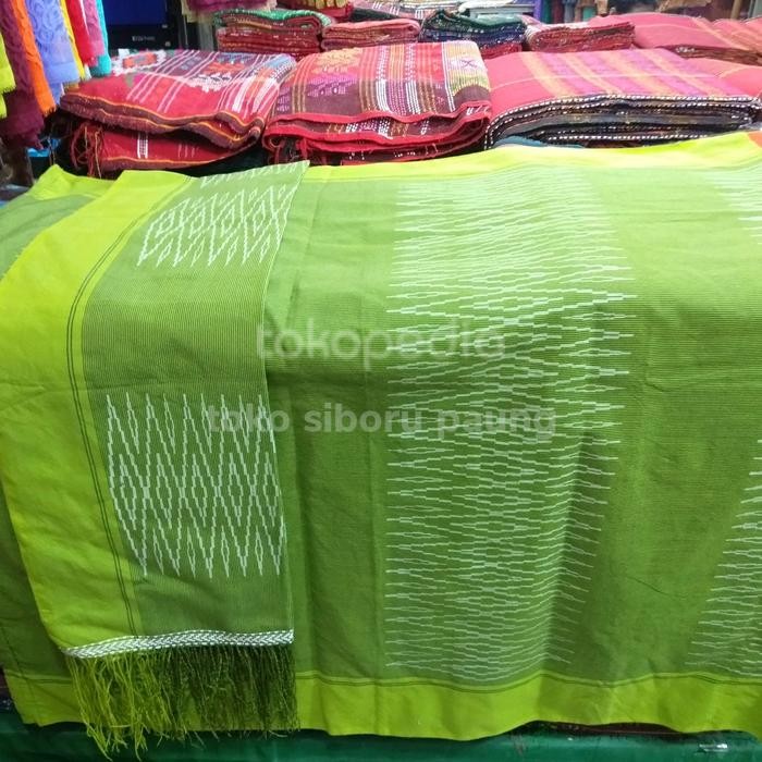 SIAPKIRIM songket Tarutung sibolang rasta KW2 warna hijau alpukat READY STOCK