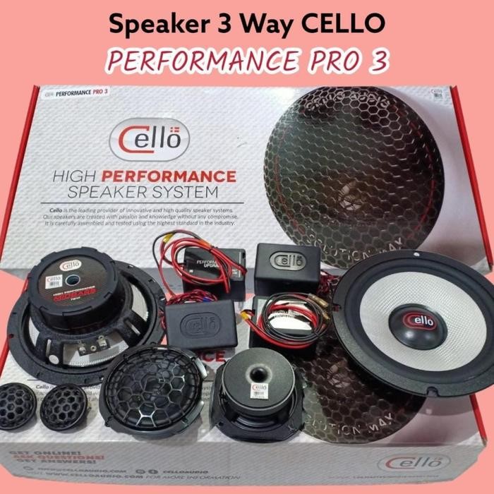 SPEAKER SPLIT 3 WAY CELLO PERFORMANCE 3