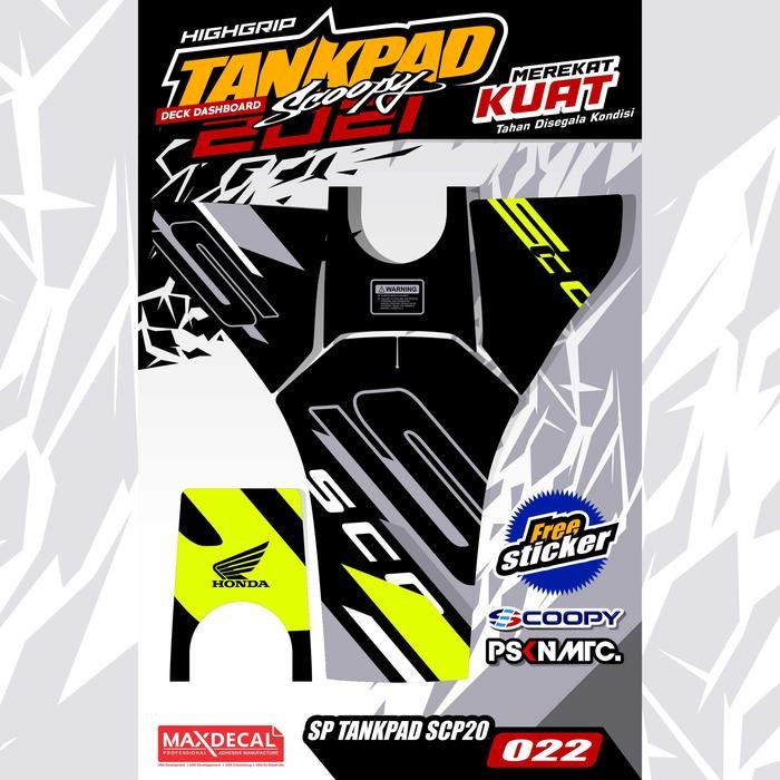 ASLI Stiker Pelindung Dashboard Scoopy New 2020-2024 Tankpad Scoopy Stiker Scoopy 2020-2024 Stiker