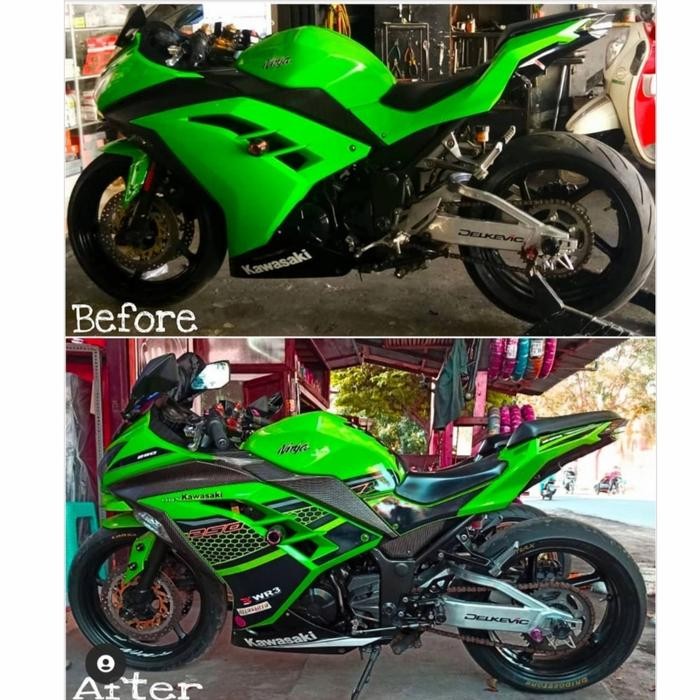 Striping Ninja 250fi OLD Livery KRT (Sponsor) HIJAU