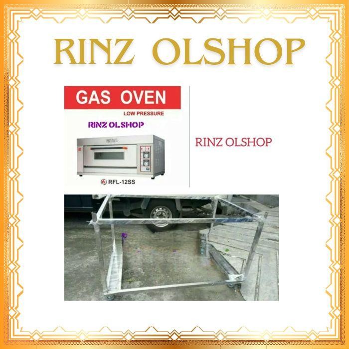 GAS BAKING OVEN GETRA RFL-12SS + MEJA OVEN