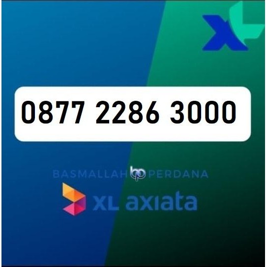 Nomor Cantik XB77 2286 3000 Perdana XL 4G 5G YOP925