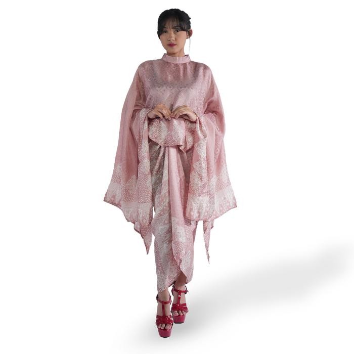TERMURAH Stelan Viscose Rok Lilit dan Blouse Lowo Kyura READY STOCK