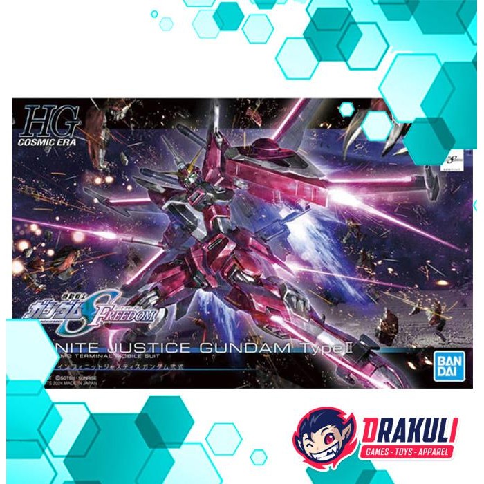 BANDAI Plamo HG Infinite Justice Gundam Type II