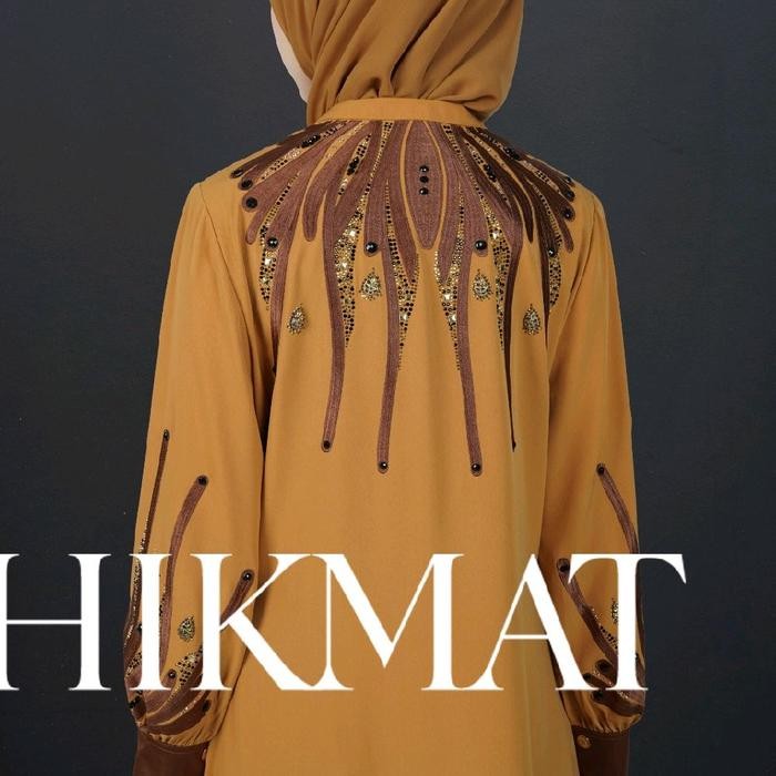 k4un- Abaya Hikmat Fashion Original A5544