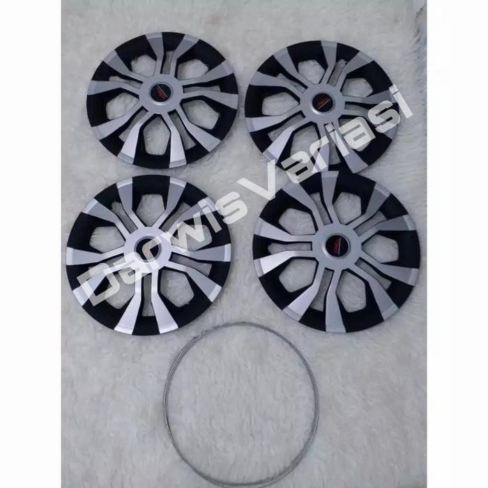 dop velg/cover velg racing ring 13/14 mobil calya sigra