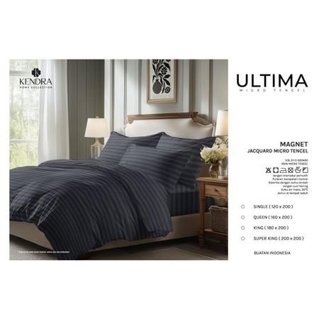 HariPromo- Ushop Kendra Ultima Set Bedcover + Sprei 120X200 Tinggi 30 Cm - Single Size Polos