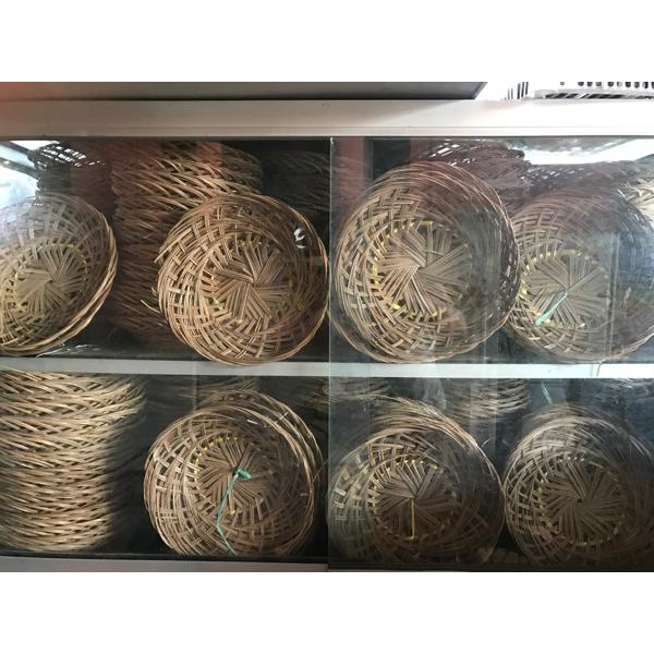 Piring Anyaman Lidi / Piring Anyaman