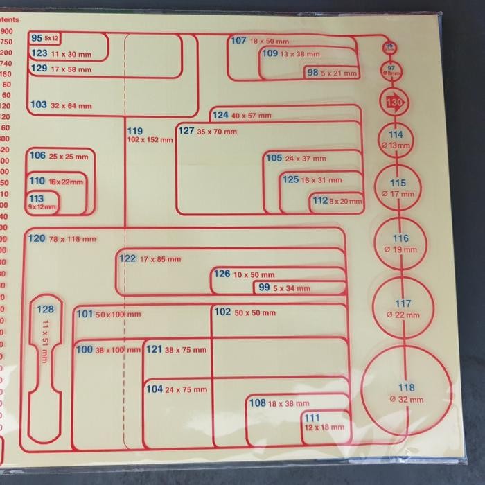 zefs- Label Tom & Jerry (1 Pak Isi 10 Lembar) 99, 112, 121, 103