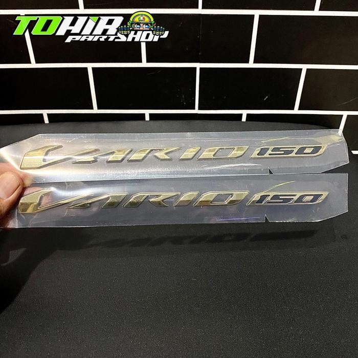 Emblem Vario New 150 Gold 3D K59J Original Lospack