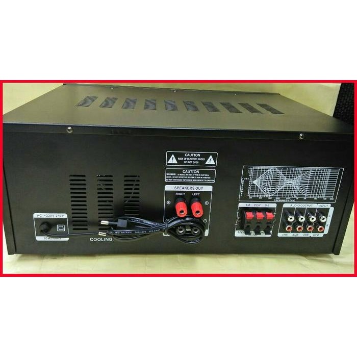 Unik Power Amplifier Ld-1008B Bluetooth Extra Bass Terlariss 