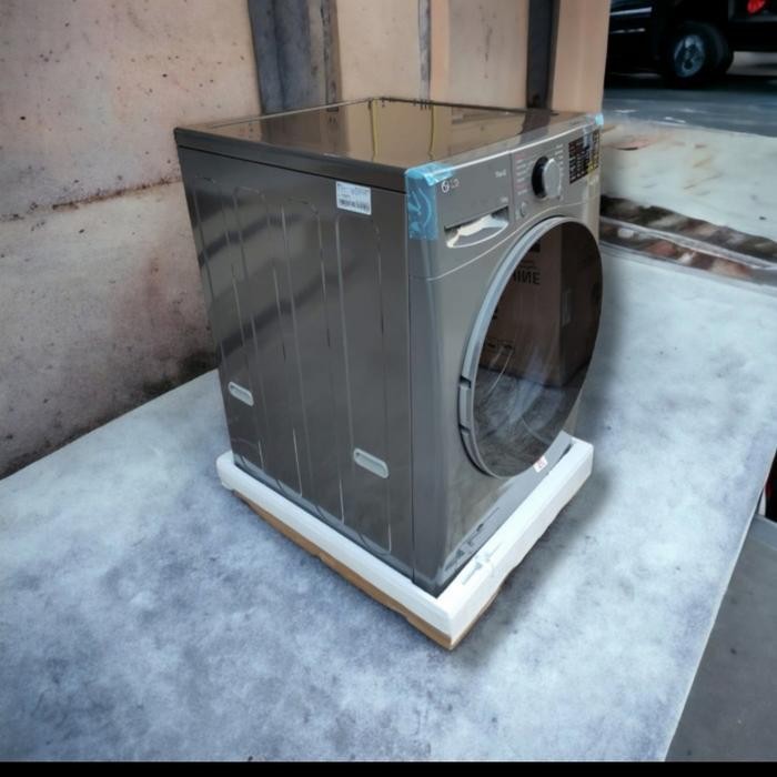 MESIN CUCI 15 KG LG F2515STPM mesin cuci front loading 15kg lg f2515