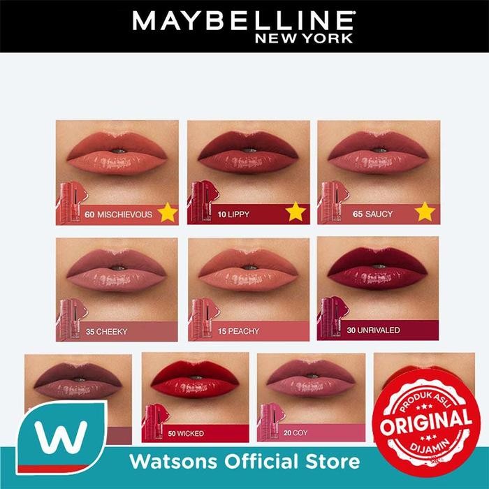 ibe8- Maybelline Superstay Vinyl Ink Tint Lip 120 Punchy