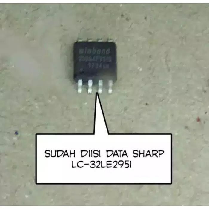 Ic eprom,Ic eeprom,Ic memory tv led sharp lc-32le295i