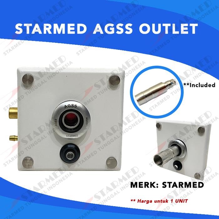 Ready Starmed AGSS Wall Outlet Medical Gas - Gas Medis