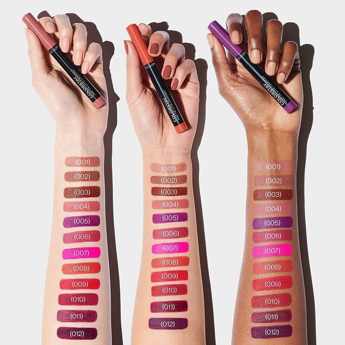 Sedia Revlon Colorstay Matte Lite Crayon Lip Crayon Matte - On Cloud Wine