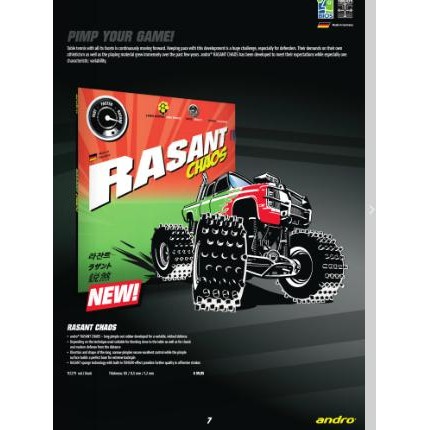 Karet Bat Bintik Panjang Andro Rasant Chaos