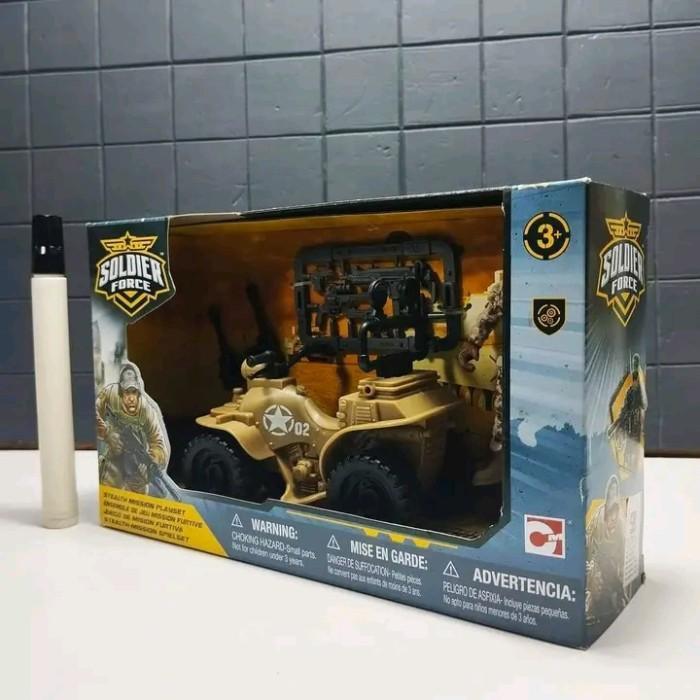 HOT SALE MAINAN ACTION FIGURE SOLDIER FORCE ATV COMBAT TERMURAH