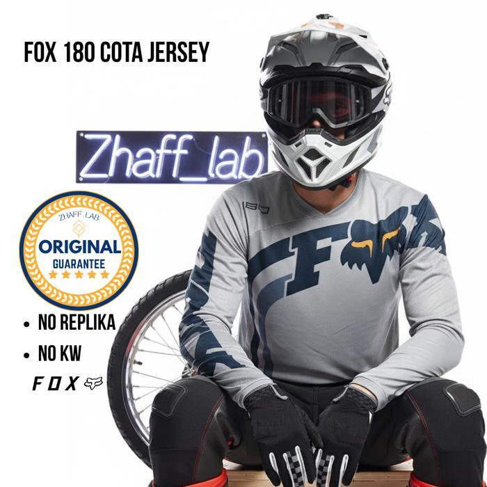 Fox 180 Cota Jersey Trail Adventure Jersey Motocross Jersey Motor Racing Original Fox Racing Terbaru