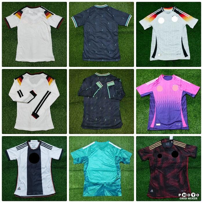 Premium Player Issue Jerman Home Away Gk Jersey Baju Bola 2022 2024 2026 Import Jumbo Xxl 2Xl