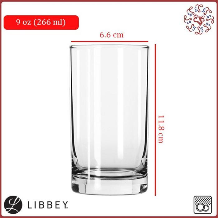 LIBBEY Hi-Ball Glass / Gelas Hi-Ball 266 ml #2325
