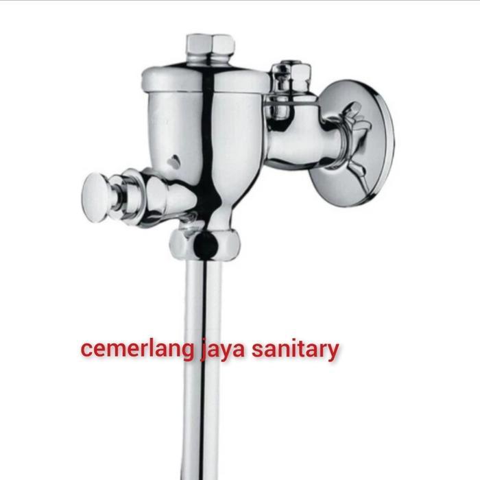 Push kran urinoir kran toilet urinal KUNINGAN push Valve urinoir