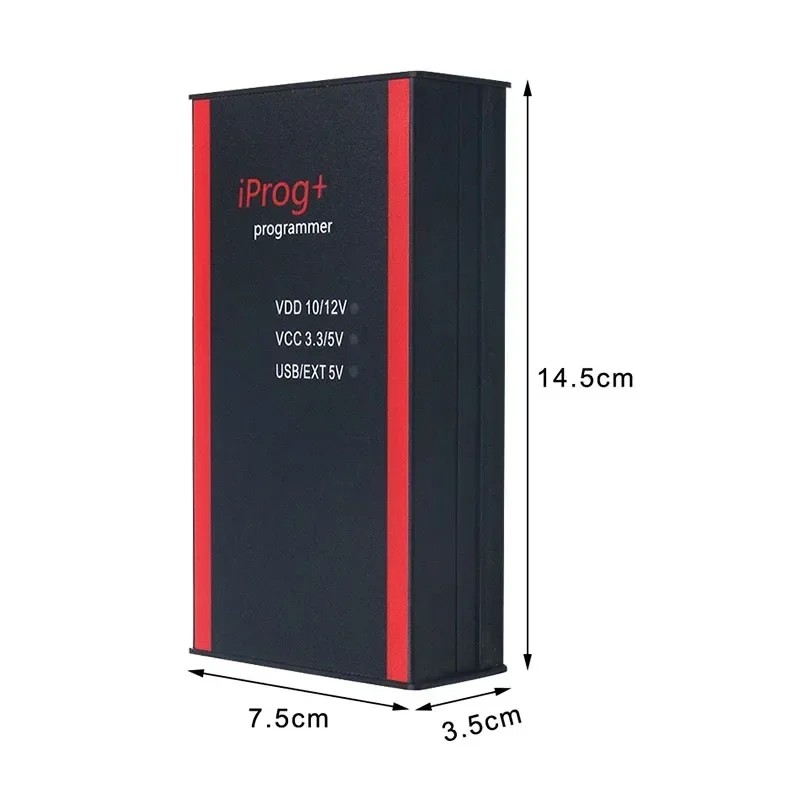 Rauptenerr XBDNewest V87 IPROG PRO Till 2019 Cars IMMO Key Programmer IPROG+ PLUS V85 Airbag Reset E