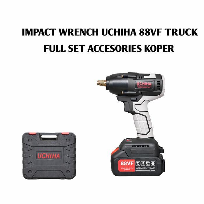 IMPACT WRENCH 88VF UCHIHA MESIN PEMBUKA BAUT BAN RODA TRUCK MOBIL