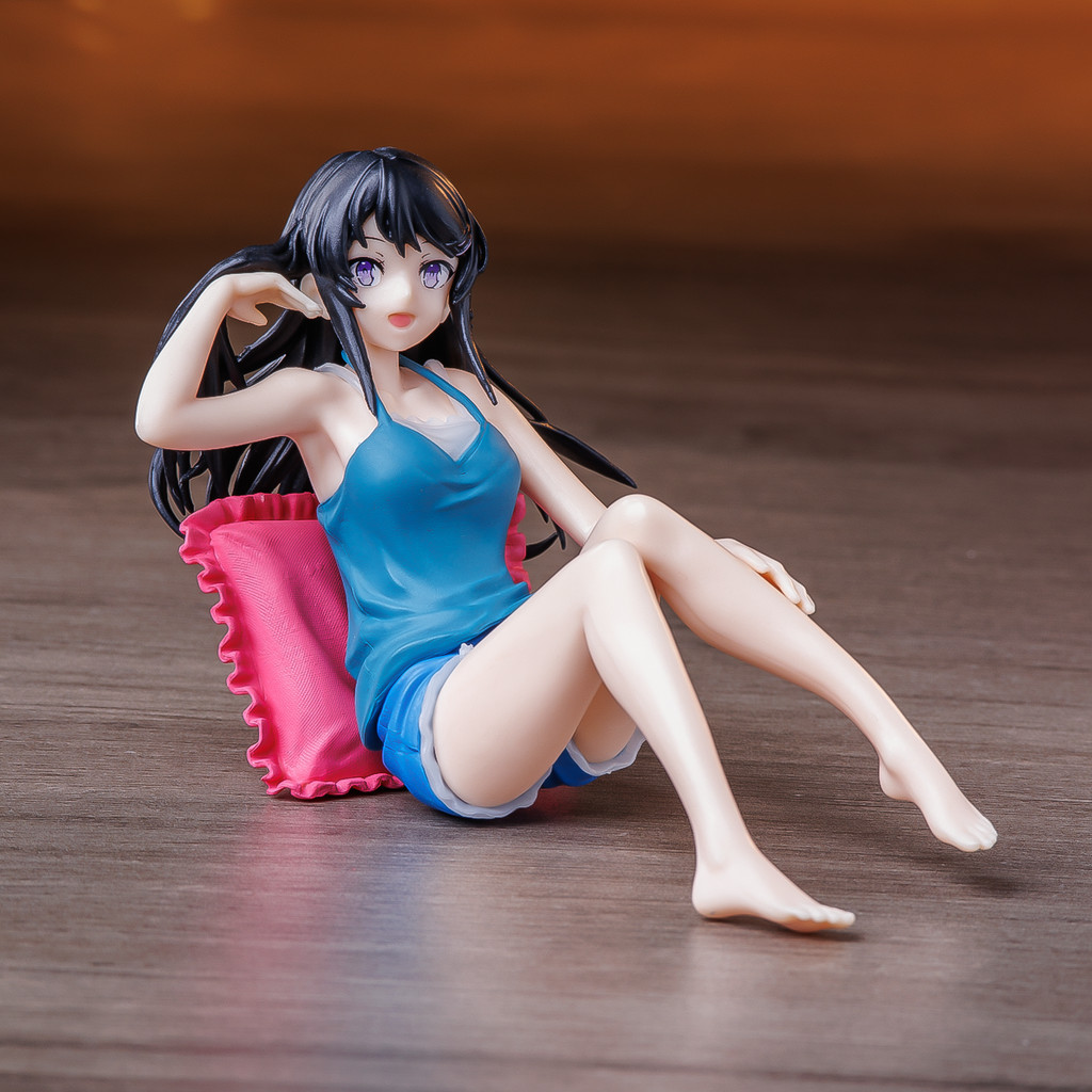 Sakurajima Mai Anime Action Figure Model Statue Desktop Ornament Collectible Small Gift Halloween